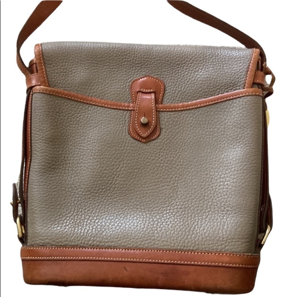 Dooney&Bourke Vintage Cross Body Bag In Good Use Condition, Gold Hardware